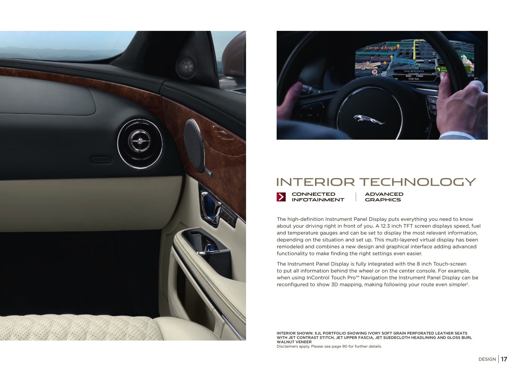 2016 Jaguar XJ Brochure Page 43